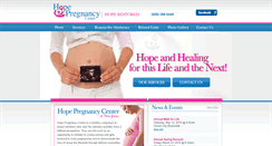 Desktop Screenshot of hopepregnancycenternj.org